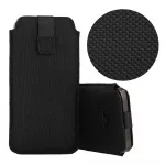 Fusion Accessories HIT Pouch Case (Size XXL) for Samsung S25 Ultra/S24 Ultra/M35/M23/A16 5G/Xiaomi Redmi 14C design 2 black