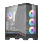 Darkflash Computer case K430 + 6 fans (black)