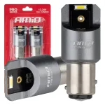Amio LED CANBUS PRO series BAY15D P21/5W 2x1860SMD White 12/24V FULL CANBUS -03595