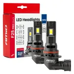 Amio LED Headlights Series F25 PRO BLACK FULL CANBUS HIR2 68W 12V 24V -04724