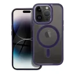 OEM Color Edge Mag phone case with MagSafe support for iPhone 14 Pro purple