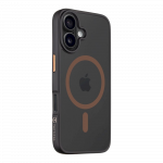 Tactical MagForce Hyperstealth 2.0 Cover for iPhone 16 / black / Moucha Moose