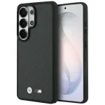 BMW M Kevlar Logo phone case with MagSafe support for Samsung Galaxy S26 Ultra (S948) black