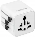 CANYON Travel Adapter OnTour One EU|UK|US|AUS White 5291485019310