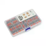 JustPi Set of electric cubes 2/3/4/5pin 32A/250V - orange - 46pcs. -