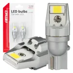 Amio LED CANBUS T15 W16W 2SMD 3570 White 12V 24V bulbs -04257