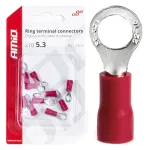 Amio Ring terminal connectors RV 1.25-5 10 pcs