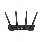 ASUS TUF-AX3000 V2 Dual-Band Wi-Fi 6 Gaming Router | Dual-Band Wi-Fi 6 Gaming Router | TUF-AX3000 V2 | 802.11ax | 2402+574 Mbps | 10/100/1000 Mbps | 4 Ethernet LAN (RJ-45) ports | Mesh Support Yes | M