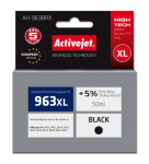 ActiveJet AH-963BRX ink for HP printers, replacement HP 963XL 3JA30AE; premium quality; yields 2100 pages; black