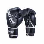 Knockout Apollo Boxing gloves Leather black, white