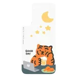 SAMSUNG Panel GP-TOU021HOSOW Case Cover for Galaxy S22 Muzik Tiger white
