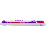LORGAR KBP70TKLW, Wireless TKL Mechanical Gaming Keyboard Pro White/Purple