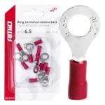 Amio Ring terminal connectors RV 1.25-6 10 pcs