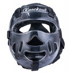 Knockout Drago headguard with grill black M