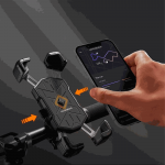 Rockbros 25210030007 Black motorbike phone holder