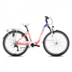 Youth bicycle TABOU Queen 26, pink-white
