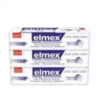 Elmex Dental Enamel Professional Toothpaste (3 pcs) - Toothpaste 75ml