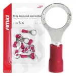 Amio Ring terminal connectors RV 1.25-8 10 pcs