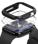 Ringke SLIM 2-PACK APPLE WATCH 12 (46 MM) CLEAR AND MATTE BLACK
