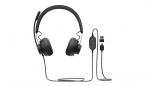 Logitech Zone Wired Teams Headset  Head-band Black Zone Wired