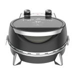 Simfer MKE0-P | Electric pizza oven | 1100 W | Black
