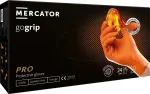Mercator Nitrile gloves GoGrip orange size M, 50 pcs