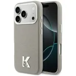 Karl Lagerfeld Karl Head Logo phone case with MagSafe support for iPhone 17 Pro Max gray