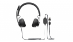Logitech Zone Wired UC Headset  Head-band Black Zone Wired
