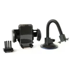 Amio car phone holder for air vent and windshield with 50-107 mm clamp