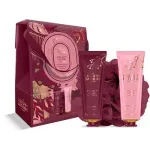 Grace Cole Velvet Plum AND Soft Suede Body Care Box - Gift set in a box ( 3 pcs )