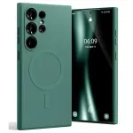 Mercury MagSafe Semi-Silicone Sam S24 Ultra G928 green |green