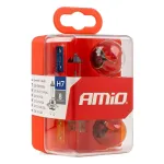 Amio Halogen bulbs AND fuses set 8 pcs H7