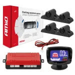 Amio Parking assistant system LED-GRAF 4 sensor black TRUCK 19mm