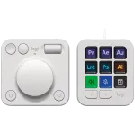 LOGITECH MX Creative Console - PALE GREY - 2.4G/BT/corded - EMEA28i-935 - EMEA+CN