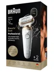 BRAUN Silk-pil 9 Silkpil 9 Flex 40 tweezers Gold, White
