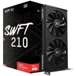XFX SPEEDSTER SWFT 210 AMD Radeon RX 7600 8 GB GDDR6 128-bit HDMI 3x DP
