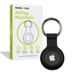 MOBILE ORIGIN AirTag KeyChain, black