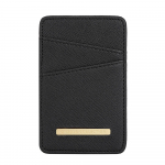ONSALA COLLECTION Cardholder Black Saffiano Universal 2 Cardpockets