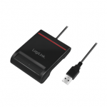 Logilink USB 2.0 card reader, for smart ID | CR0047 | Card Reader