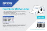 EPSON Premium Matte Label C33S045722