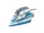 BRAUN TexStyle 5 SI 5006 BL Dry  AND  Steam iron with ceramic soleplate, 2600 W, Blue, Grey, White