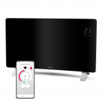 Smart wi-fi glass convection heater Sencor, black