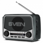SVEN Speaker SRP-150 FM, AM, SW Radio Bluetooth Grey