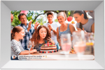 Denver PFF-1063 10.1'' digital photo frame, white