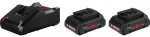 Bosch GBA 2x4.0Ah ProCORE 18V + GAL 18V-40 (1600A01BA3)