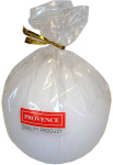 PROVENCE Candle Ball White 8x8cm