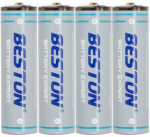 HiSmart AA Batteries with USB-C, 1460mAh Li-Ion, 4 pack