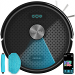 CECOTEC Robot Vacuum Cleaner | Conga M70 | Wet AND Dry | Operating time (max) 250 min | 4500 mAh | Dust capacity 400 ml | 20000 Pa | Black
