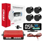 Amio Parking assistant system LED-GRAF 3D 4 sensor black