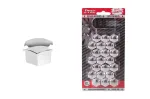 J-TEC Bolt caps 17 mm chrome